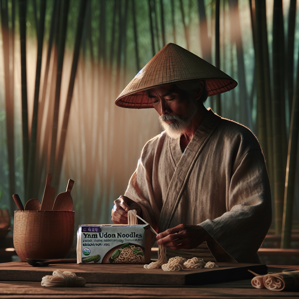 Yam Udon Noodles - Organic Non GMO 300g