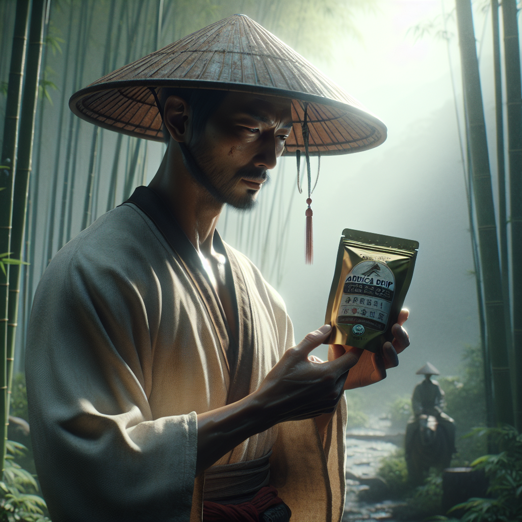 Organic Cordyceps - Arabica Drip Coffee - 5 x 10g Sachets