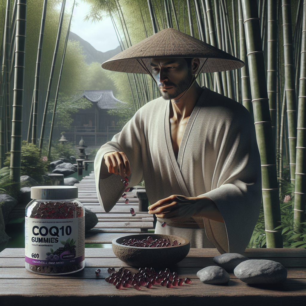 CoQ10 Gummies - 60 x Natural Mixberry flavour